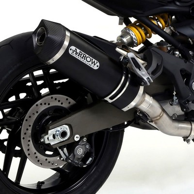 Escape aluminio negro Arrow Race Tech Ducati Monster / Diavel / MultiStrada OC